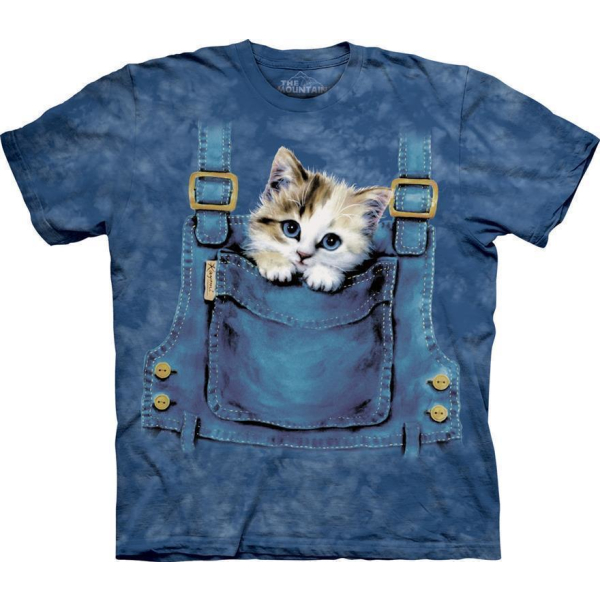  T-Shirt Kitty Overalls