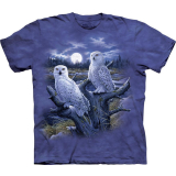 The Mountain Erwachsenen T-Shirt "Snowy Owls"
