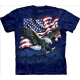 The Mountain Erwachsenen T-Shirt "Eagle Talon Flag"
