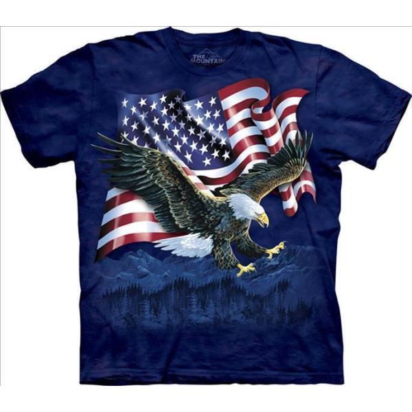 The Mountain Erwachsenen T-Shirt "Eagle Talon Flag" M