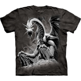  T-Shirt Black Dragon