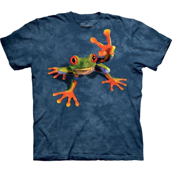 The Mountain Erwachsenen T-Shirt "Victory Frog" S