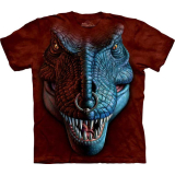 The Mountain Erwachsenen T-Shirt "T-Rex Face" S