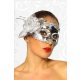Wünderschöne Maske Modell "Venezia silber"  OneSize
