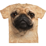 The Mountain Kinder T-Shirt "Pug Face"