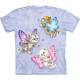 Kinder T-Shirt "Butterfly Kitten Fairies" XL - 164/176