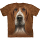 The Mountain Erwachsenen T-Shirt "Basset Hound Head"