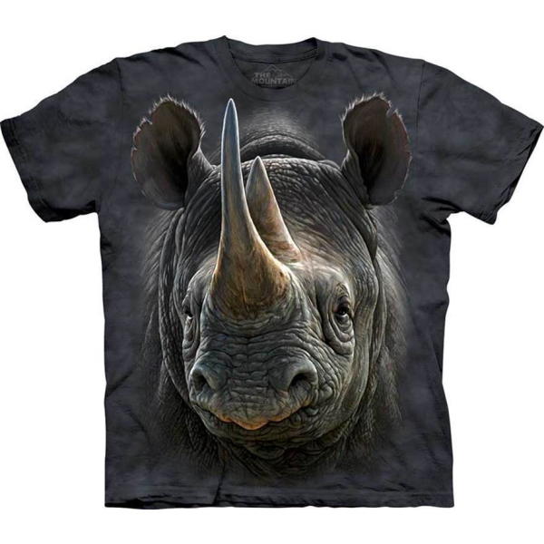 Kinder T-Shirt "Black Rhino" XL - 164/176