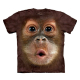 The Mountain Erwachsenen T-Shirt "Big Face Baby Orangutan" XL