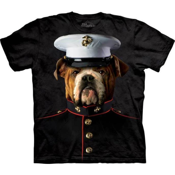 The Mountain Erwachsenen T-Shirt "Bulldog Marine"
