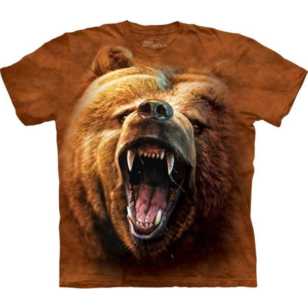 Kinder T-Shirt "Grizzly Growl" S - 104/122