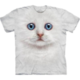  Kinder T-Shirt Ivory Kitten Face