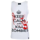 Darkside Träger Shirt Keep Calm Kill Zombies