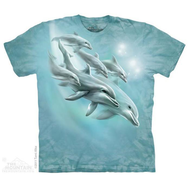 Kinder T-Shirt "Dolphin Dive" S - 104/122