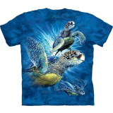 The Mountain Erwachsenen T-Shirt "Find 9 Sea...