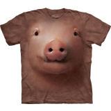 The Mountain Erwachsenen T-Shirt "Pig Face"