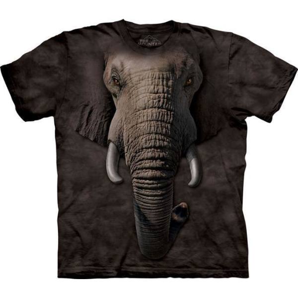 The Mountain Erwachsenen T-Shirt "Elephant Face"