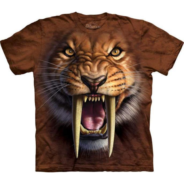 The Mountain Erwachsenen T-Shirt "Sabertooth Tiger" S