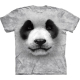 The Mountain Erwachsenen T-Shirt "Big Face Panda"