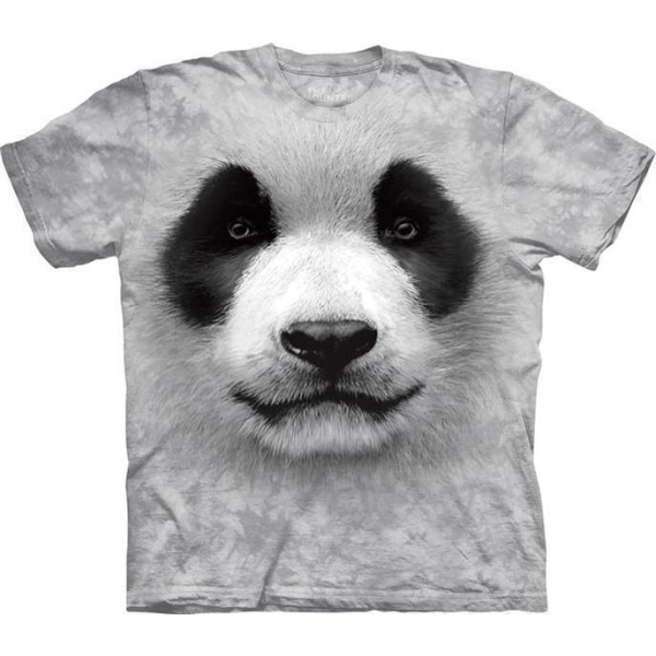 The Mountain Erwachsenen T-Shirt "Big Face Panda"  5XL