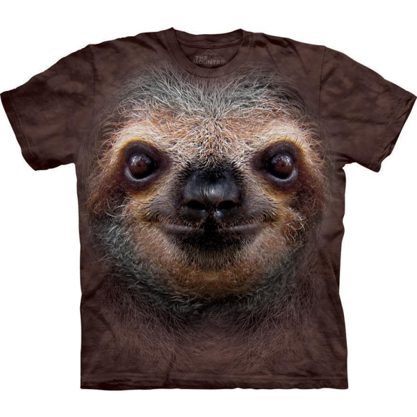 The Mountain Erwachsenen T-Shirt "Sloth Face"