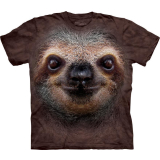 The Mountain Erwachsenen T-Shirt "Sloth Face"