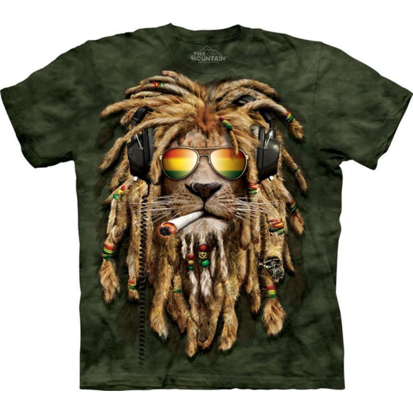 The Mountain Erwachsenen T-Shirt "Smokin Jahman" XL
