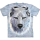 The Mountain Erwachsenen T-Shirt "White Wolf DJ"