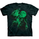 The Mountain Erwachsenen T-Shirt "Glow Wolf Moon" L