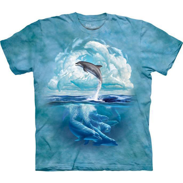  Kinder T-Shirt Dolphin Sky