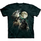 Kinder T-Shirt "Three Wolf Moon"