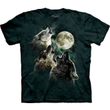  Kinder T-Shirt Three Wolf Moon XL - 164/176