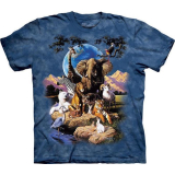  Kinder T-Shirt World of Animals