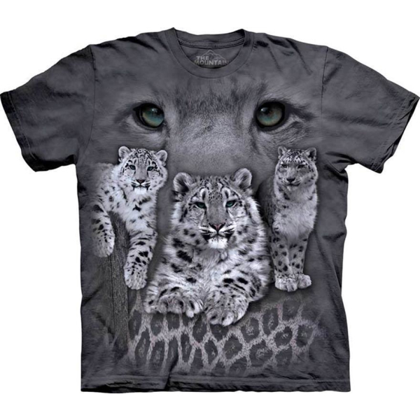 The Mountain Erwachsenen T-Shirt "Snow Leopards"  S