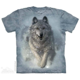 The Mountain Erwachsenen T-Shirt "Snow Plow" M