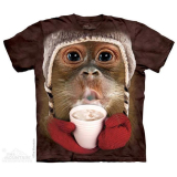  T-Shirt "Hot Cocoa Orangutan"