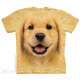 The Mountain Erwachsenen T-Shirt "Golden Retriever Puppy"