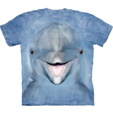 The Mountain Erwachsenen T-Shirt "Dolphin Face"