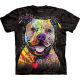 The Mountain Erwachsenen T-Shirt "Beware of Pit Bulls"