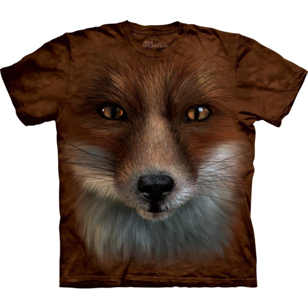 The Mountain Erwachsenen T-Shirt "Big Face Fox"  S