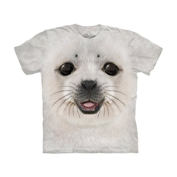  Kinder T-Shirt Big Face Baby Seal