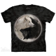 The Mountain Erwachsenen T-Shirt "Yin Yang Wolves" S