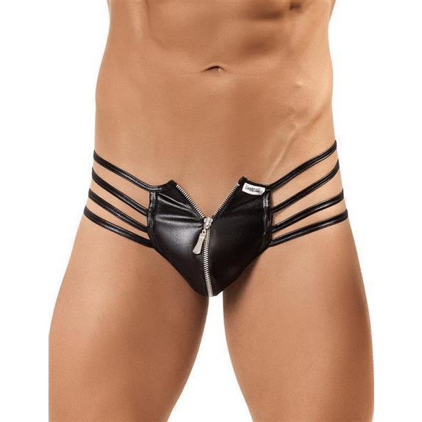 CandyMan Herren Thong All Zipped Up S