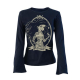 Darkside Sweatshirt "Mermaid" Navy - Sonderposten M