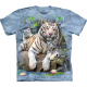 The Mountain Erwachsenen T-Shirt "White Tigers Of Bengal" 3XL