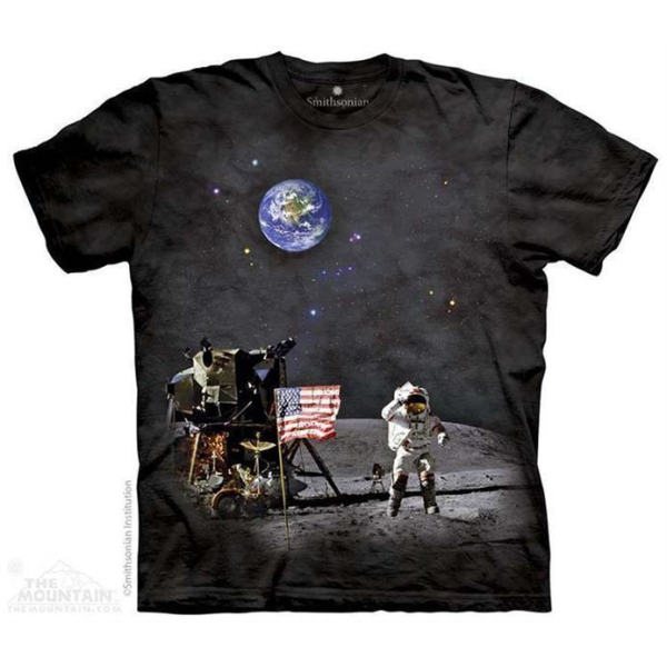 The Mountain Kinder T-Shirt "Moon Landing"