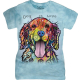 The Mountain Damen T-Shirt "Dog is Love" L