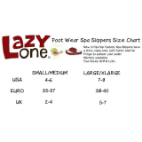 LazyOne Hausschuhe/Spa Slipper Moose Plaid Large/XL