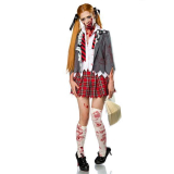Zombie Schoolgirl Komplettset L