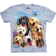 Kinder T-Shirt "Dogs Selfie" Child - XL